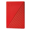 Disco Duro Externo Western Digital My Passport 4TB 2.5" USB 3.2 Rojo
