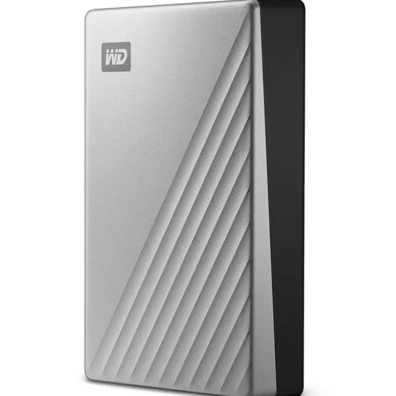 Disco Duro Externo Western Digital My Passport Ultra For Mac 5TB USB 3.2 Plata