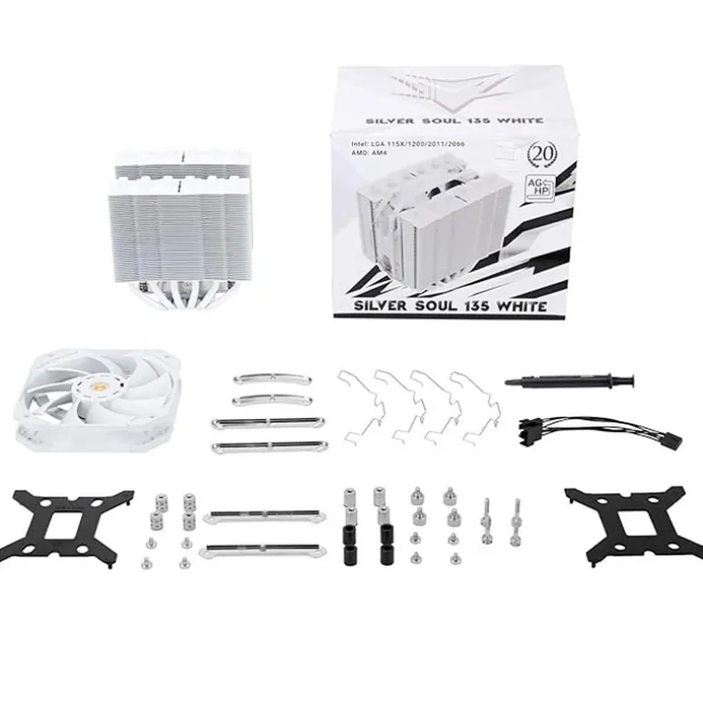 Disipador CPU ThermalRight Silver Soul 135 Blanco