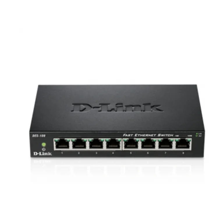 D-Link DES-108 8p 10/100Mbps Auto MDI/MDI-X - Switch