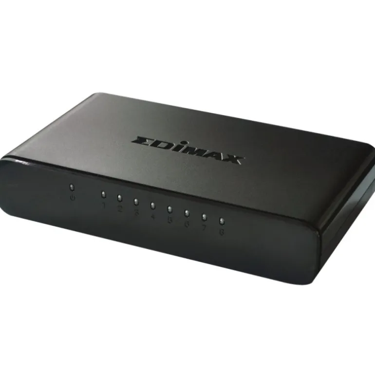 Edimax ES-3308P 8p 10/100M Auto MDI-X Green - Switch
