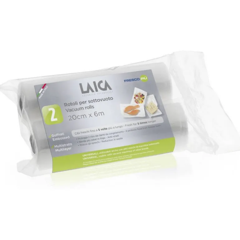 Envasadora Vacio Laica Bolsa 20x 600cm Pack 2