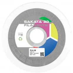 Filamento Sakata 3D PLA-M 1.75mm 1Kg Gris