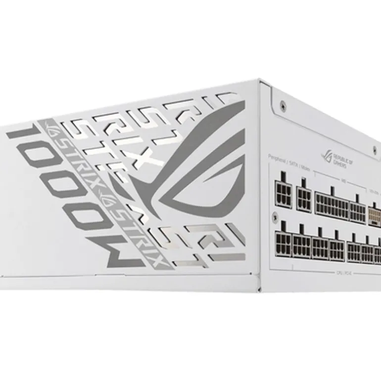 Fuente/PSU Asus ROG Strix 1000P 80 Plus Platinum 1000W ATX 3.1 PCIE 5.1 Modular Blanco