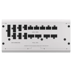 Fuente/PSU Corsair RM1200X Shift White 80 Plus Gold 1200W ATX 3.0 PCIE 5.0 Modular