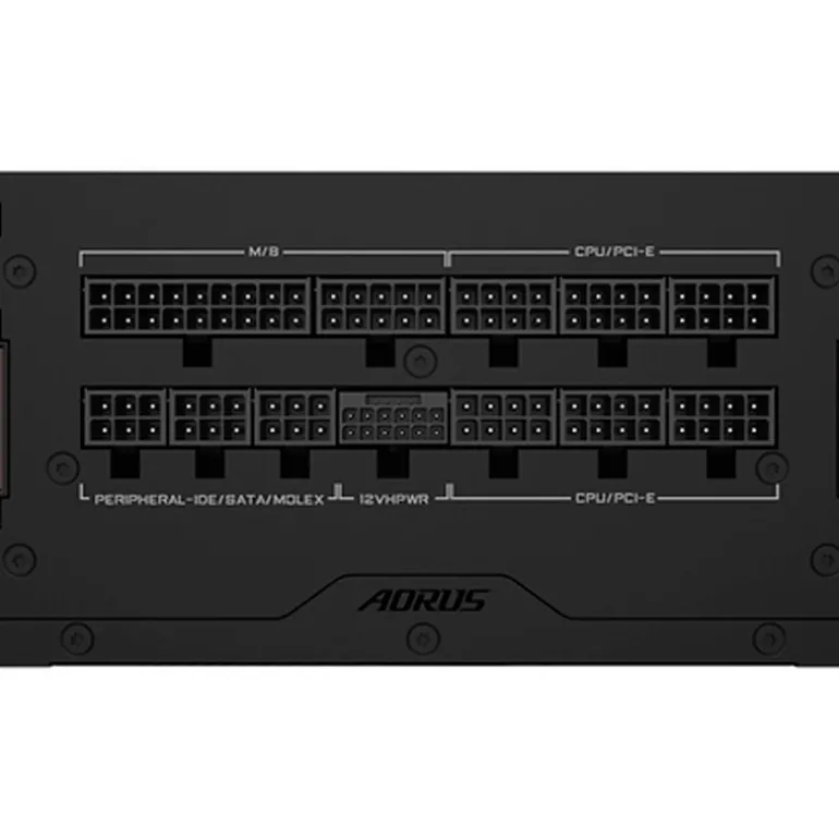 Fuente/PSU Gigabyte AORUS ELITE P1000W 80 Plus Platinum 1000W ATX 3.0 PCIE 5.0 Negro