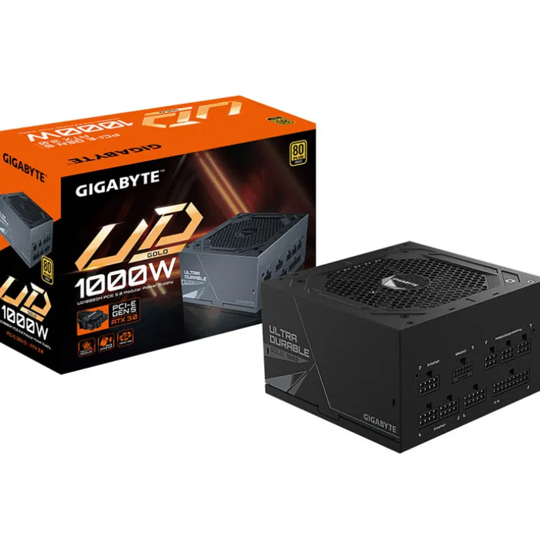 Fuente/PSU Gigabyte UD1000GM PG5 80 Plus Gold 1000W ATX 3.0 PCIE 5.0 Modular