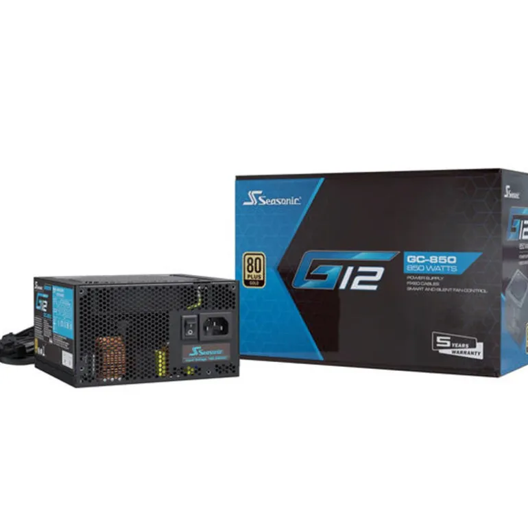 Fuente/PSU Seasonic G12 GC RT2 80 Plus Gold 850W