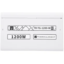 Fuente/PSU ThermalRight TR-TG 1200-W 80 Plus Gold 1200W ATX 3.0 PCIE 5.0 Modular Blanco