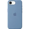 Funda Apple iPhone 16e Silicona Azul Invierno