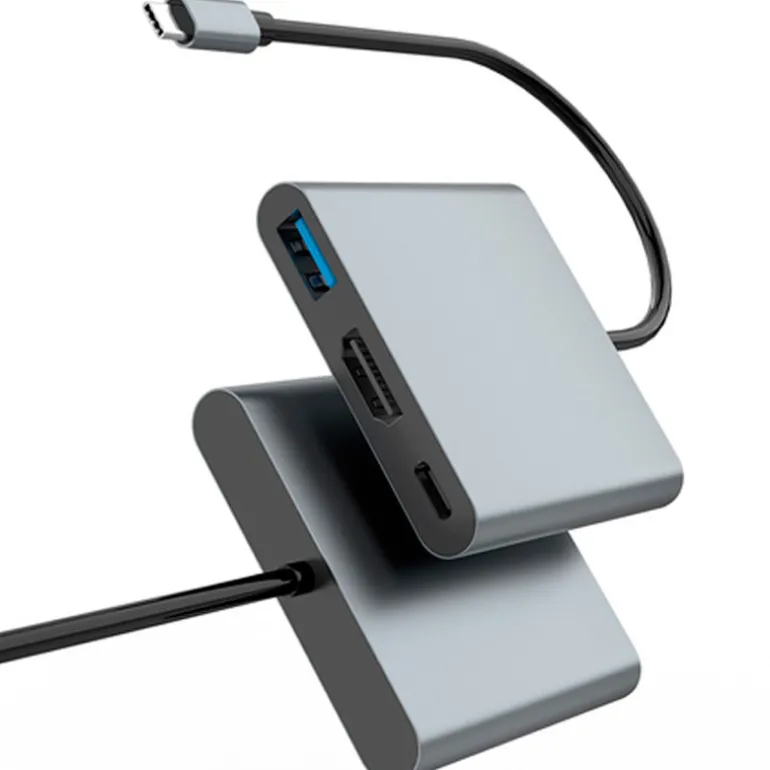 Hub Coolbox miniDOCK C31 USB-C 3 En 1