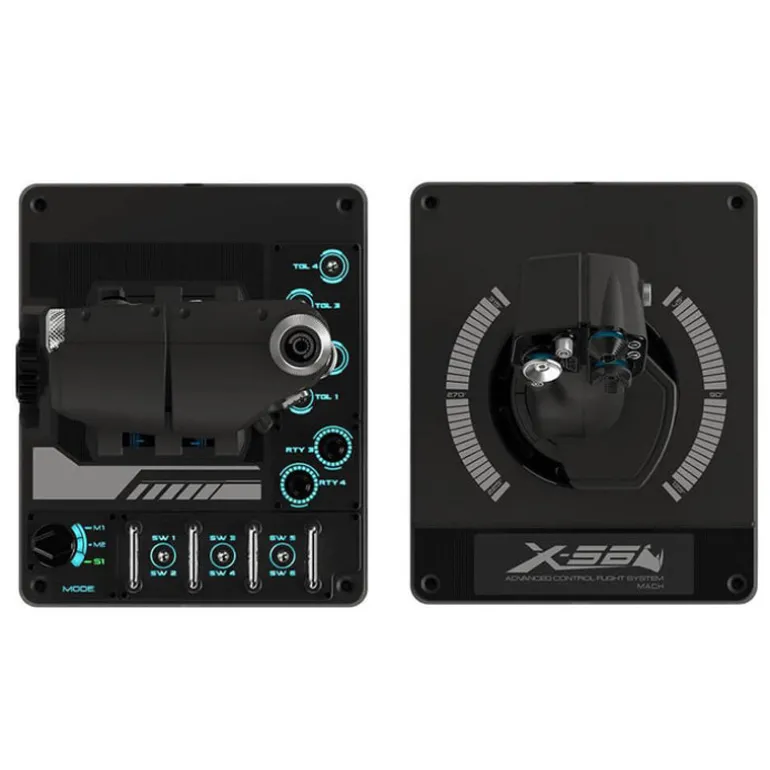 Joystick + Acelerador Logitech X56 Hotas RGB