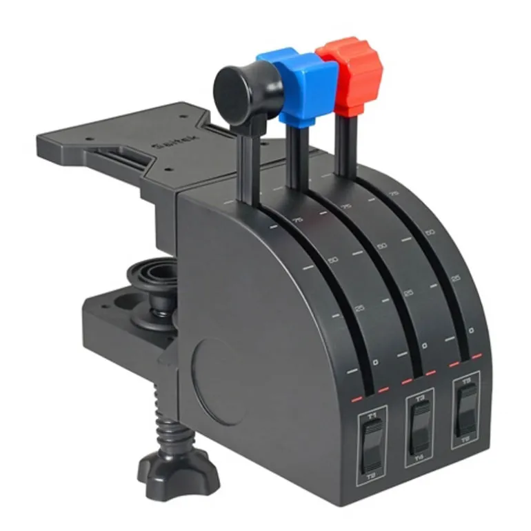 Joystick Logitech Flight Throttle Quadrant Para Xbox/Pc