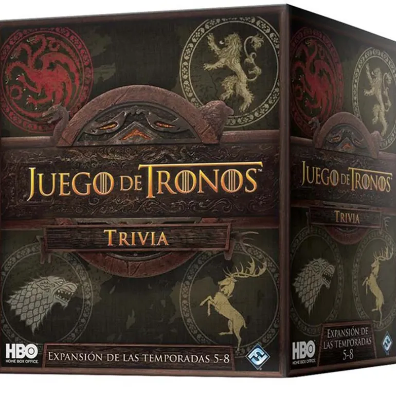 Juego de Mesa Asmodee Juego de Tronos Trivia Temporada 5-8