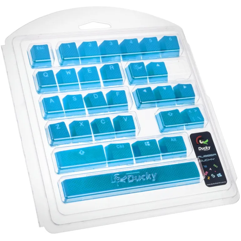 Keycaps Ducky 31 Teclas Doubleshot Azul