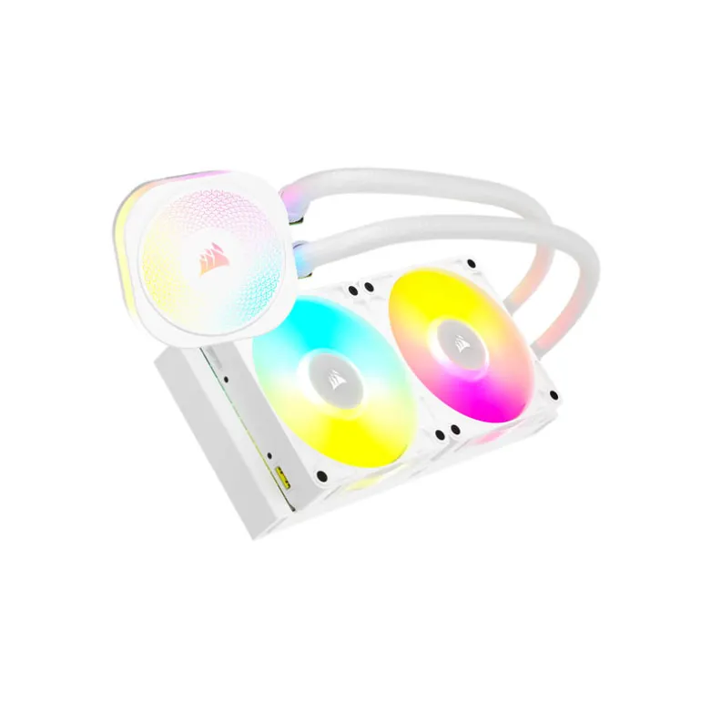 Kit Refrigeración Líquida Corsair iCUE LINK TITAN 240 RX RGB Blanco