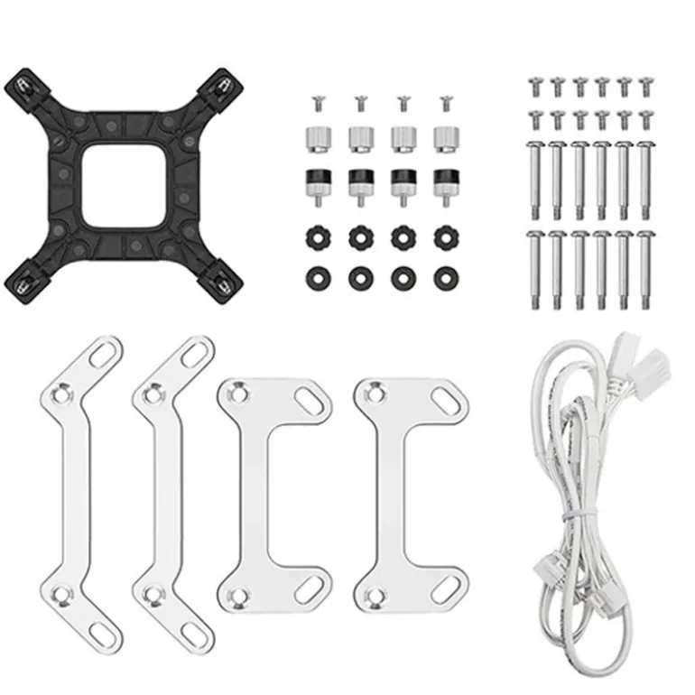 Kit Refrigeración Líquida DeepCool LT360 ARGB 360mm Blanco