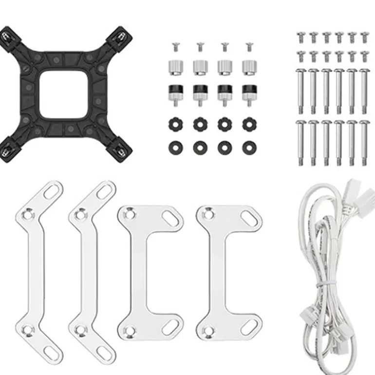 Kit Refrigeración Líquida DeepCool LQ360 ARGB LCD 360mm Blanco