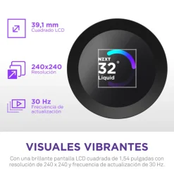 Kit Refrigeración Líquida NZXT Kraken Plus RGB 240 LCD Blanco