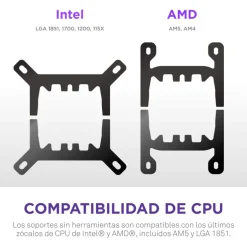 Kit Refrigeración Líquida NZXT Kraken Plus RGB 240 LCD Negro