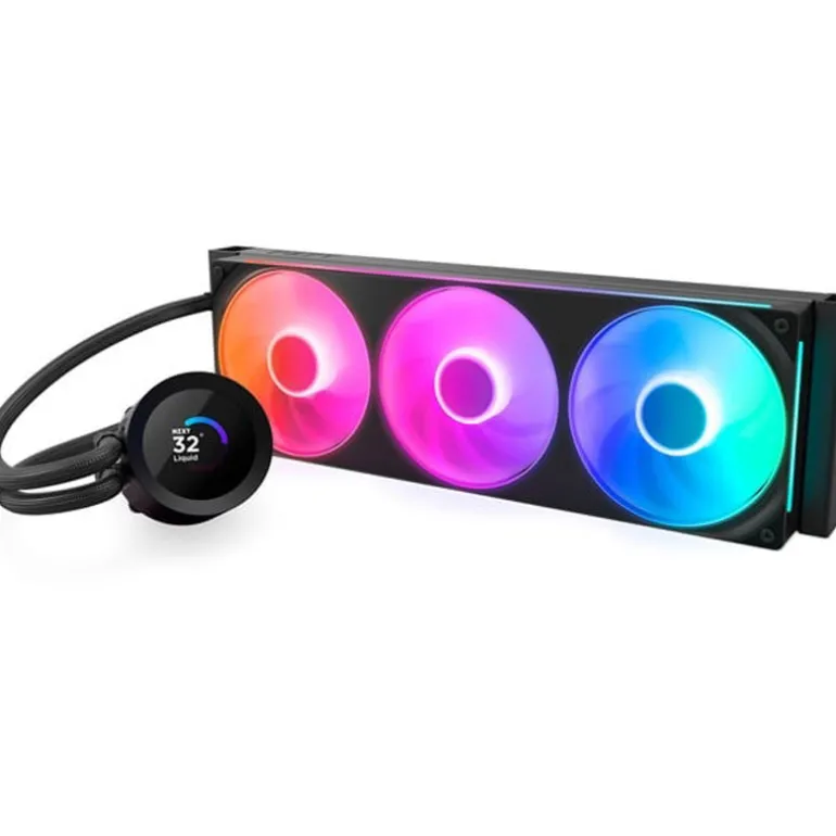 Kit Refrigeración Líquida NZXT Kraken Plus RGB 360 LCD Negro