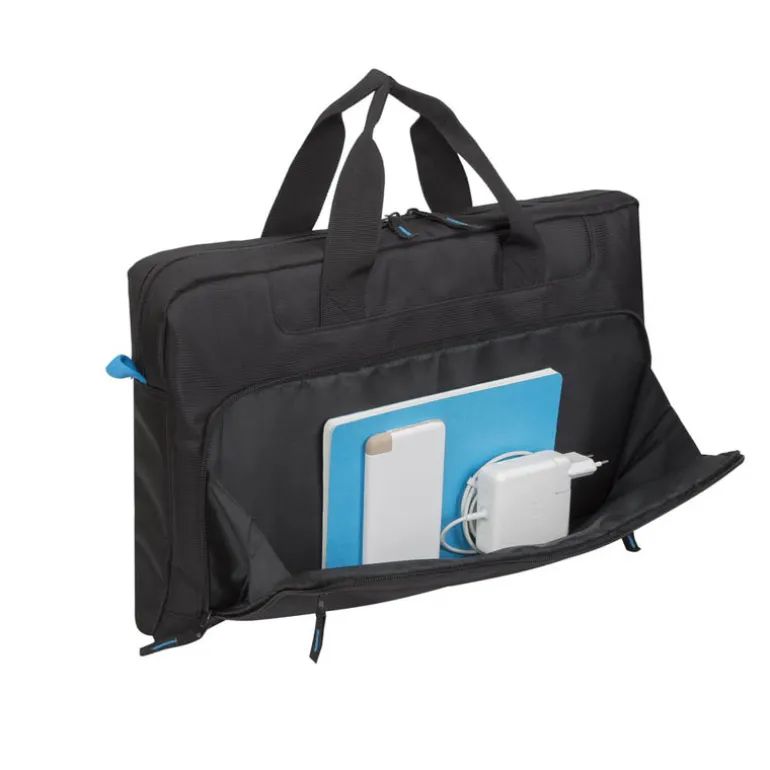 Maletín Portátil Rivacase Black Regent II 17.3" Negro