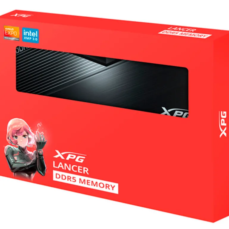 Memoria DDR5 Adata XPG Lancer Blade 32GB 2x16GB 6000MHz CL48 EXPO-XMP Negro