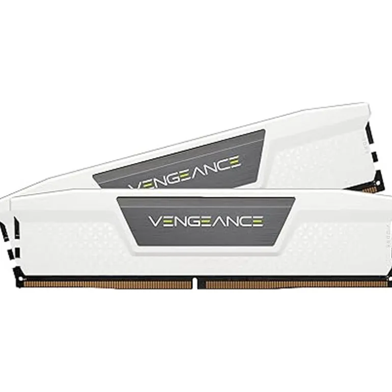 Memoria DDR5 Corsair Vengeance RGB 32GB 2x16GB 6400MHz CL36 EXPO-XMP Blanca