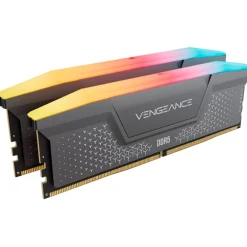Memoria DDR5 Corsair Vengeance RGB RS 64GB 2x32GB 5600MHz CL40 EXPO-XMP Gris