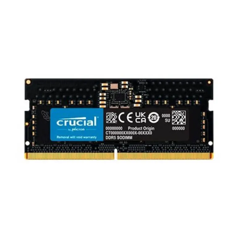 Memoria DDR5 Crucial 8GB 1x8GB 4800MHz CL40 SoDIMM