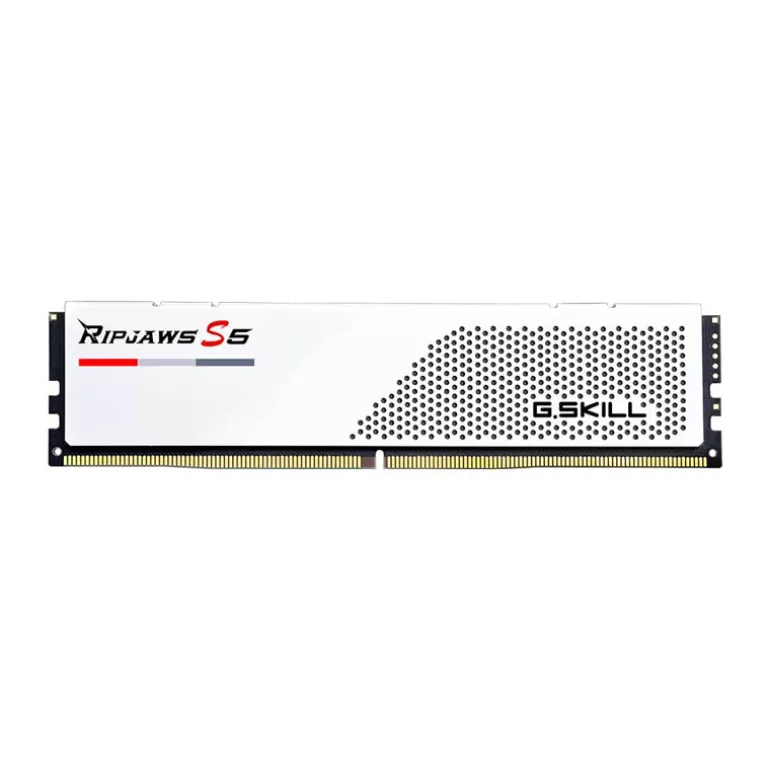 Memoria DDR5 G.Skill Ripjaws S5 32GB 2x16GB 5600MHz CL36 Blanco