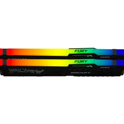 Memoria DDR5 Kingston Fury Beast RGB 16GB 2x8GB 6000MHz CL30 EXPO-XMP