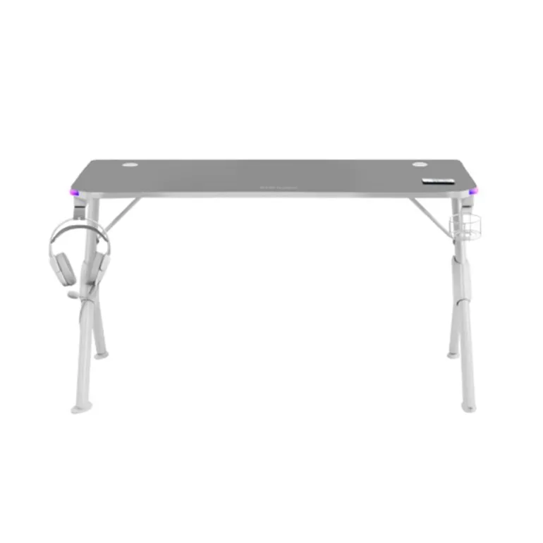 Mesa Mars Gaming MGD140RGBW Blanco