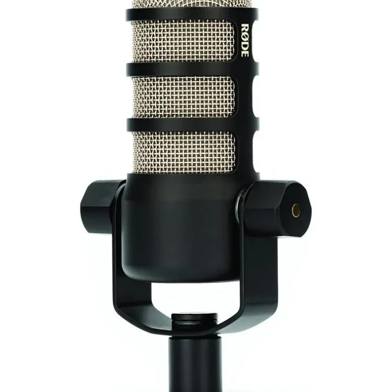 Micrófono Rode PodMic Soporte Giratorio Integrado