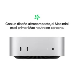 Mini PC Apple Mac Mini M4 Pro 24GB 512GB macOS Plata
