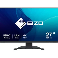 Monitor EIZO FlexScan EV2740X-BK 27" UHD 4K IPS 60Hz 5ms Negro