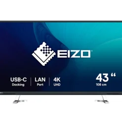 Monitor EIZO FlexScan EV4340X-BK 43" UHD 4K IPS 60Hz 5ms Negro