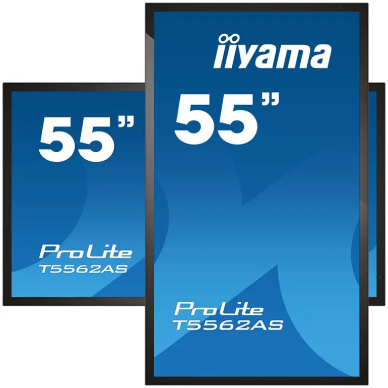 Monitores iiyama ProLite T5562AS-B1 55" VA UHD Android