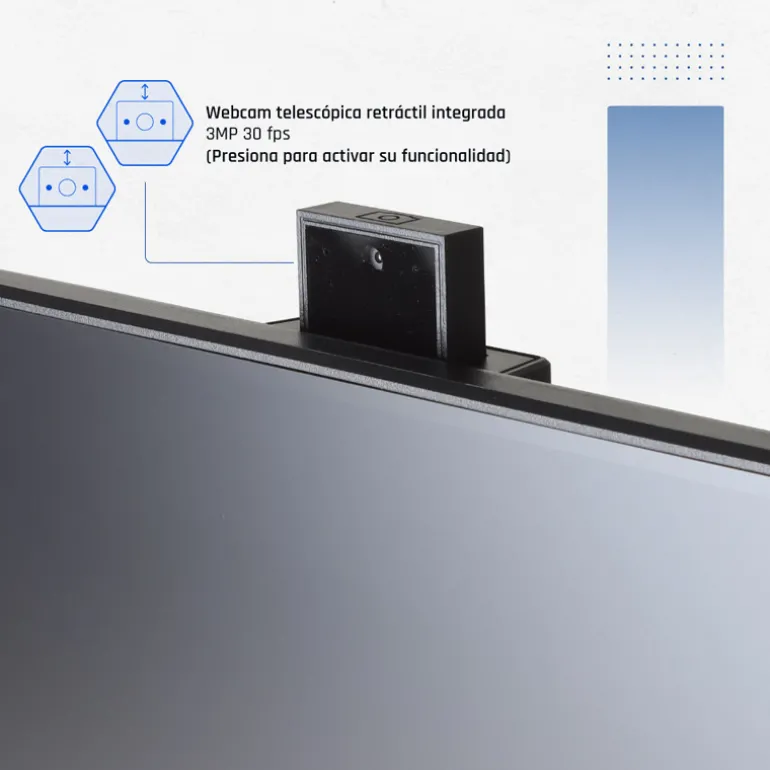 Monitor iggual ML27WC 27" FHD IPS 120Hz 1ms WebCam