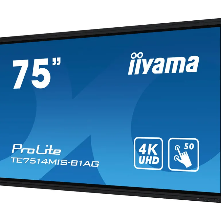 Monitor Iiyama ProLite TE7514MIS-B1AG 75" VA UHD Táctil