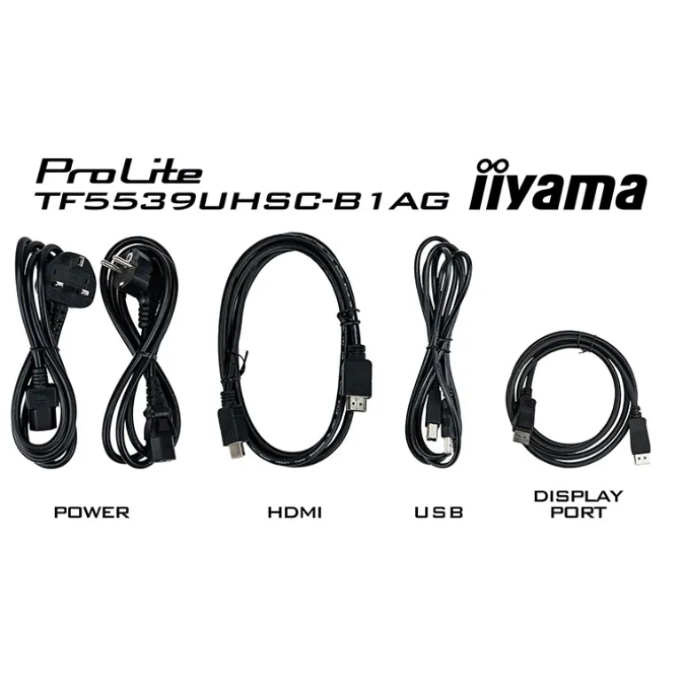 Monitor iiyama ProLite TF5539UHSC-B1AG 55" IPS UHD Táctil Negro
