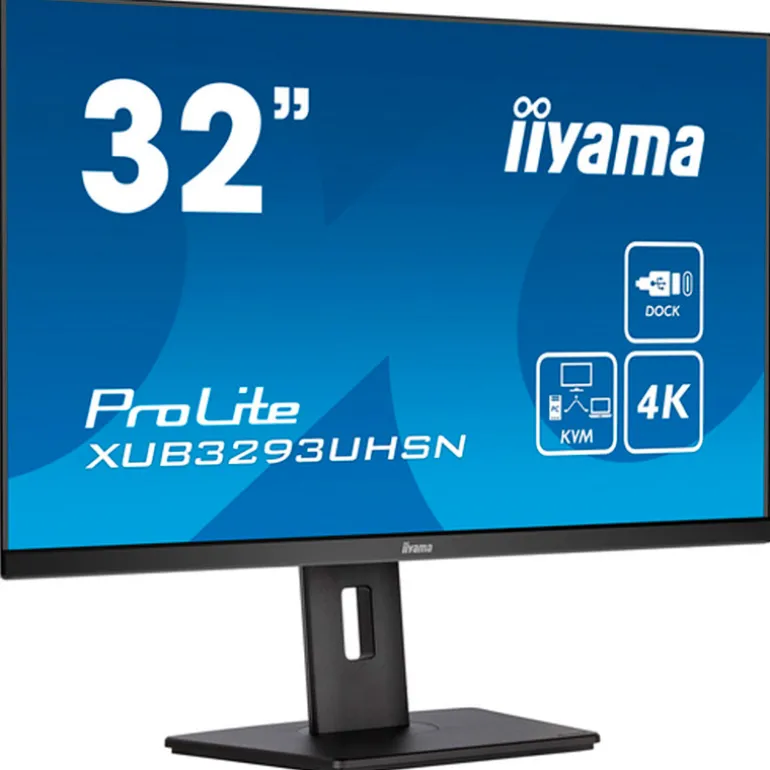 Monitor Iiyama ProLite XUB3293UHSN-B5 32" UHD 4K IPS 60Hz 4ms