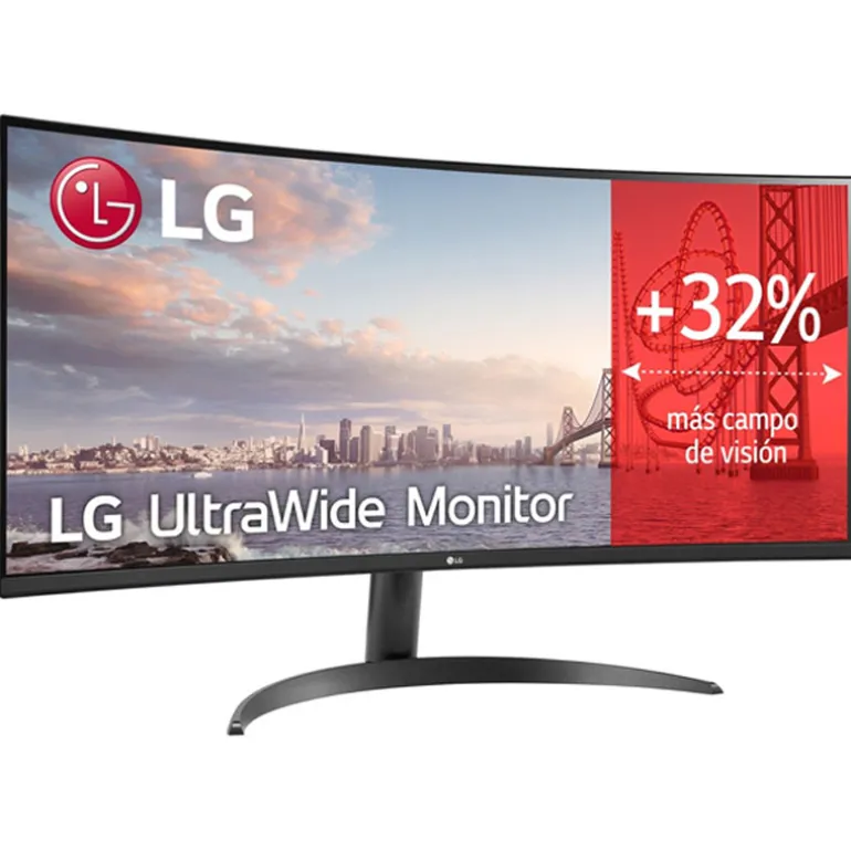 Monitor LG UltraWide 34WR50QK-B 34" WQHD VA 100Hz 5ms HDR Curvo