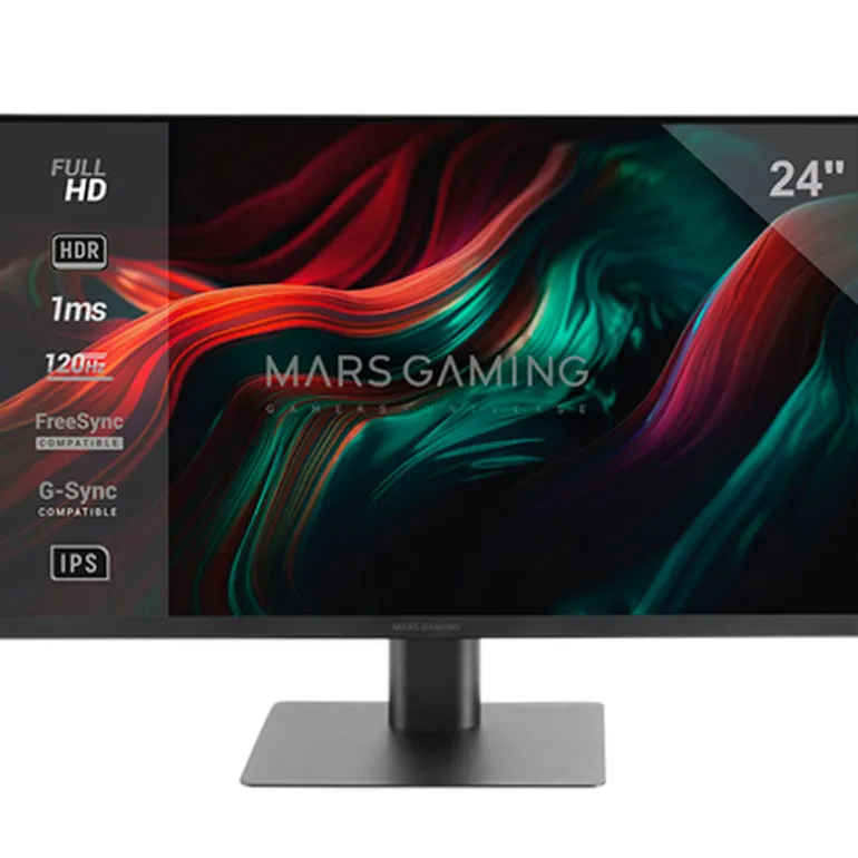 Monitor Mars Gaming MV-24 24" FHD IPS 120Hz 1ms HDR FreeSync/G-Sync
