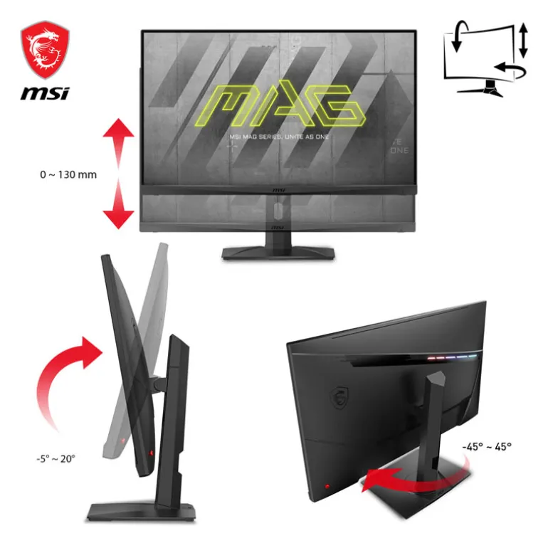 Monitor MSI MAG 321QR QD 31.5" IPS WQHD 170Hz FreeSync