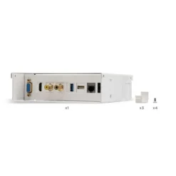 Nano Cable Multimedia de Pared VGA/HDMI/Jack3.5/RCA/USB/RJ-45 - Caja Conexiones