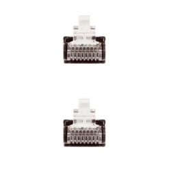 Nanocable Categoria 5 UTP 0,5m Negro - Cable de Red