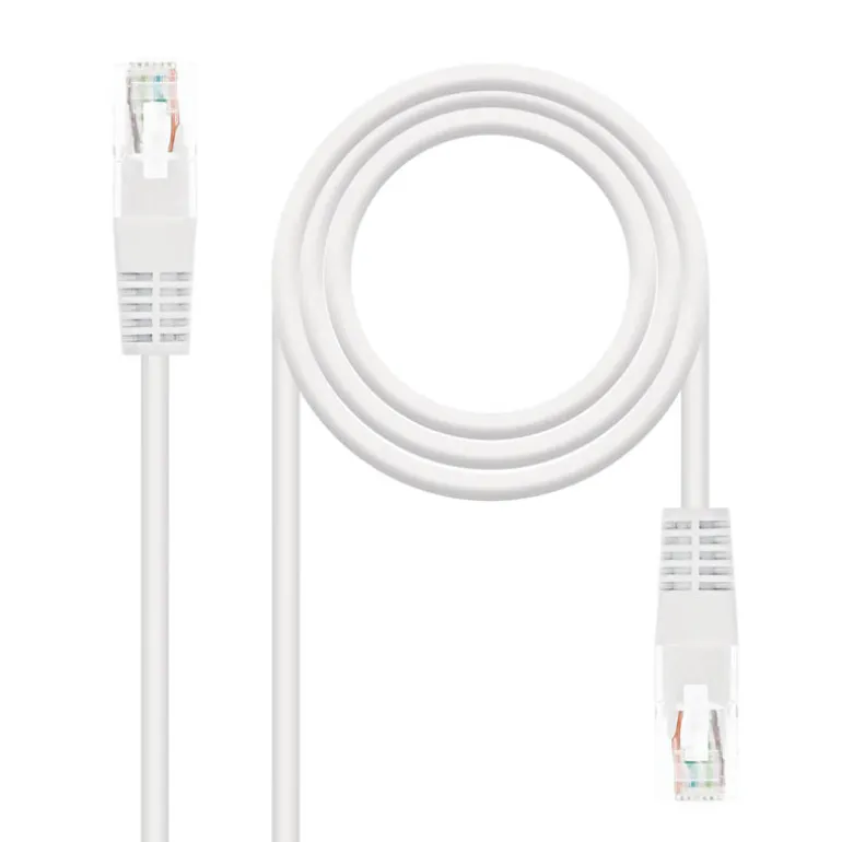 Nano Cable CAT 5 UTP 0,5 m Blanco - Cable de Red