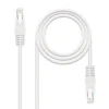 Nanocable  Rj45 Cat.6 UTP AWG24 3M Blanco - Cable Red