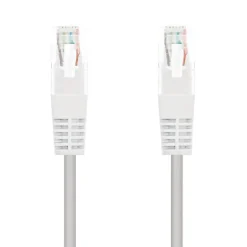 Nanocable  Rj45 Cat.6 UTP AWG24 3M Blanco - Cable Red